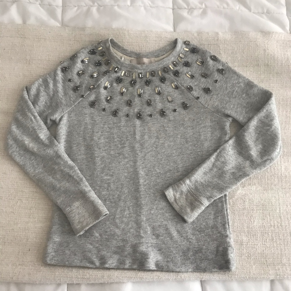 Bedazzled sweatshirt